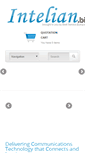 Mobile Screenshot of intellian.biz