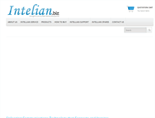 Tablet Screenshot of intellian.biz